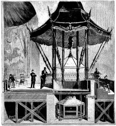  FIG 1.&mdash;THE CROWN DIAMONDS OF FRANCE AT THE EXHIBITION OF INDUSTRIAL ARTS.