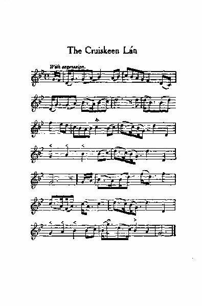 The Cruiskeen L&aacute;n <i>With expression</i>. MUSIC