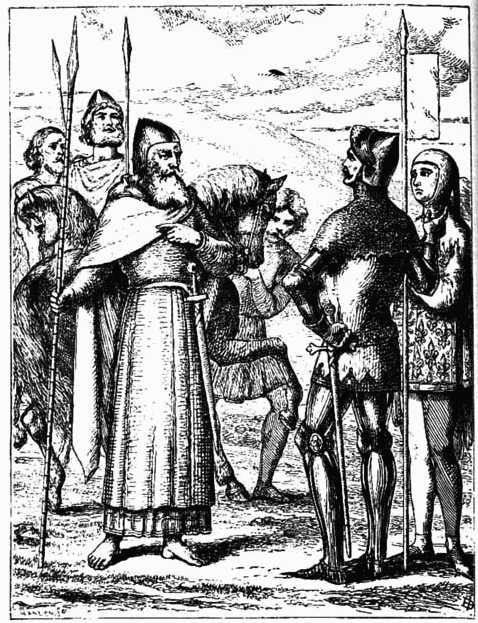 Interview between MacMurrough and the Officers of Richard
the Strong.