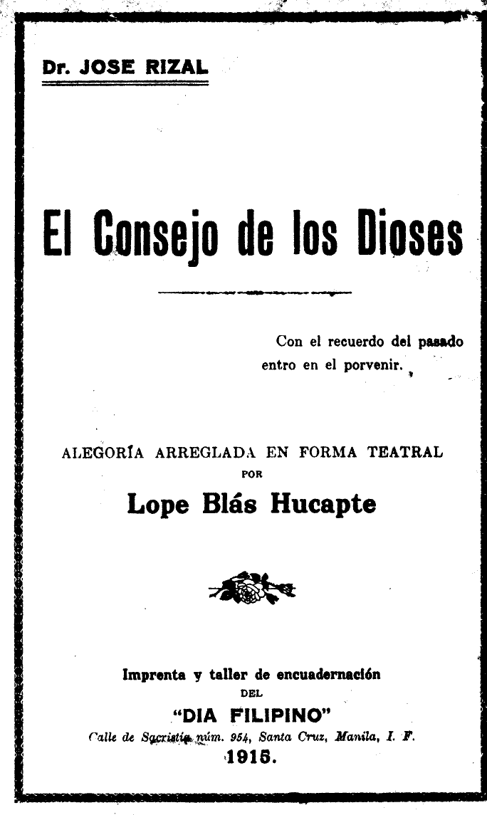 El Consejo de los Dioses
