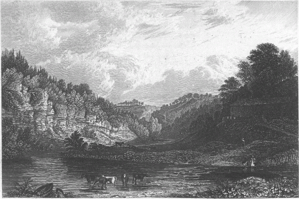 TYRONE'S BED, NEAR ROCHDALE.

Drawn by G. Pickering. Engraved by Edw^d Finden