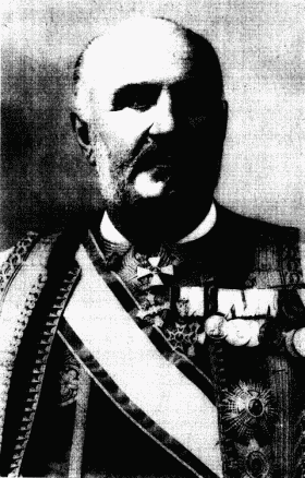 H.M. NICHOLAS I.&mdash;King of Montenegro, the Smallest of the Allied Powers&mdash; (Photo � American Press Assn.)
