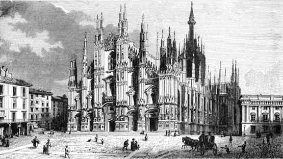 Please click to view a larger image. THE CATHEDRAL OF MILAN, ITALY. Please click to view a larger image.
