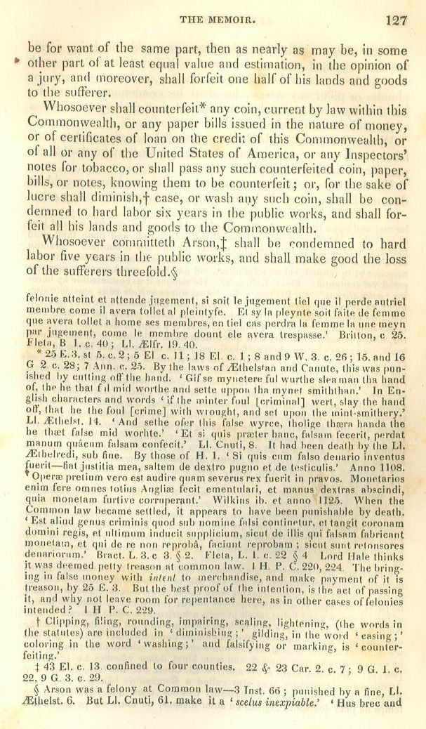 Bill for Proportioning Crimes and Punishments, Page127 