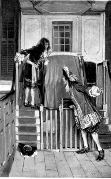 'Haste ye! haste ye,' cried Dickory, 'they will leave you
behind.'
