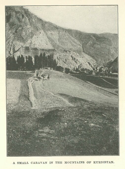 285.jpg a Small Caravan in the Mountains of Kurdistan. 
