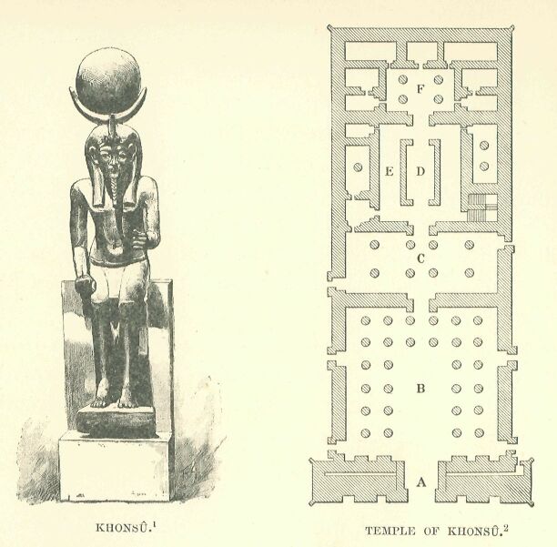 074.jpg Khons�* and Temple of Khons�**. 