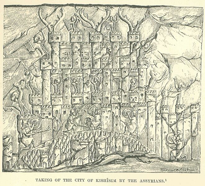 369.jpg Taking of the City Of Kish�sim by The Assyrians 