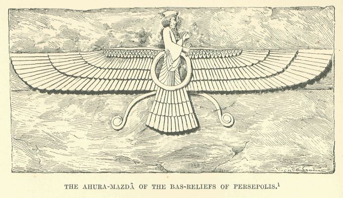 012.jpg the Ahura-mazd� of The Bas-reliefs Of Persepolis 
