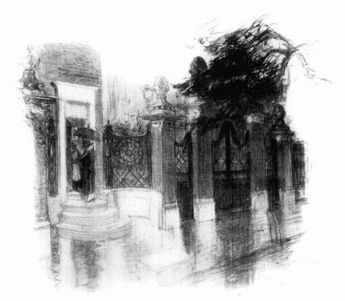 In the doorway and gates of the Smyth house, in Legar&eacute; Street, I was struck
with a Venetian suggestion