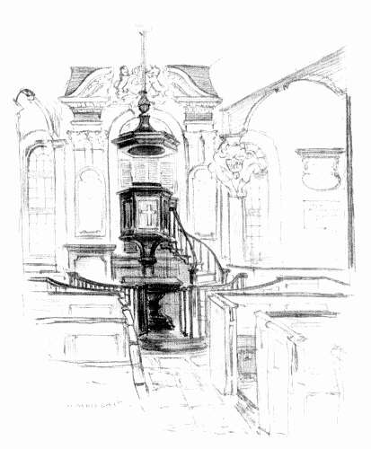 The interior is the oldest looking thing in the United States&mdash;Goose Creek Church