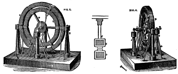 THE ELIAS ELECTROMOTOR.&mdash;MADE IN 1842.