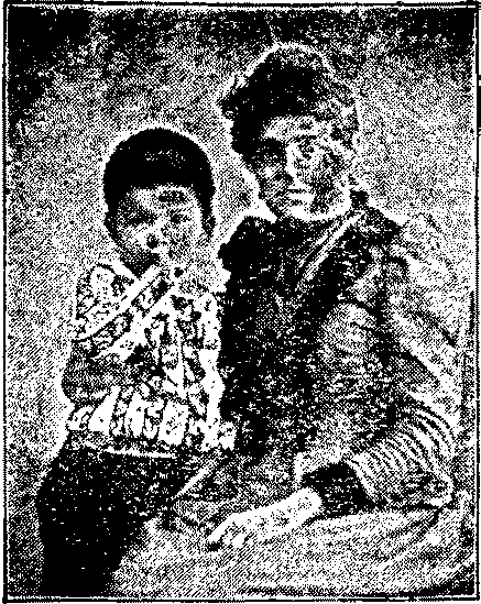 Illustration:
Mrs. Sharrard and Son.