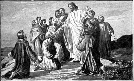 THE GOSPEL COMMISSION

"Go ye into all the world, and preach
the gospel to every creature." Mark
16:15.