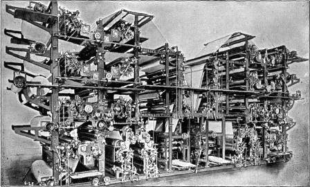 THE HOE DOUBLE
OCTUPLE PRESS
