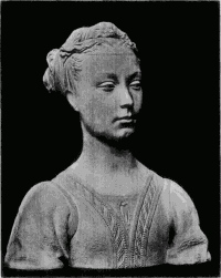 62A. B&uuml;ste einer Urbiner Prinzessin von Desiderio.