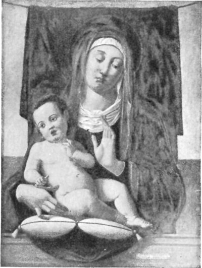 FIG. 34.&mdash;B. VIVARINI. MADONNA AND CHILD. TURIN.