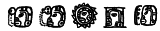 Figs. 20, 21, 22, 23, 24.
GLYPHS OF GOD C.