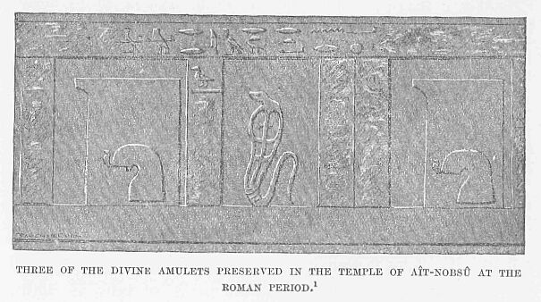 244.jpg Three of the Divine Amulets Preserved in The Temple of A�t-nobs� at the Roman Period. 1 