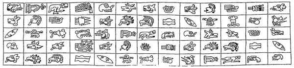 Fig. 5.&mdash;Copy of Plates 51 and 52, Vatican Codex B.