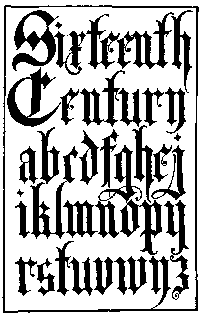 181. GERMAN BLACKLETTERS. 16th CENTURY. F.&nbsp;C.&nbsp;B.