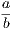 a-- b
