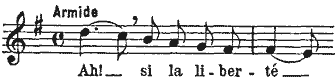 Ah! si la libert�