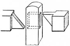 Fig. 144.&mdash;Joint for Fencing.