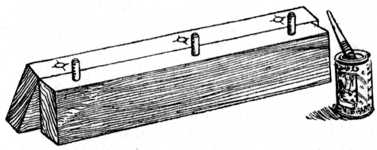 Fig. 199.&mdash;Dowelled Joint ready for Glueing.