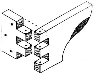 Fig. 245.&mdash;Finger Joint Hinge.