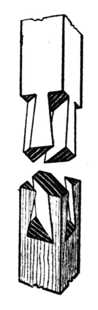 Fig. 380.&mdash;
    The Two Parts Separated.