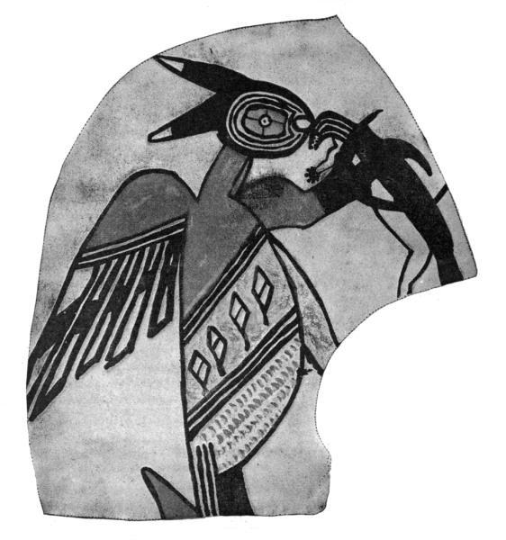 Fig. 275&mdash;Kwataka eating an animal
