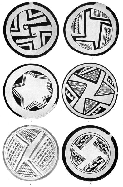 PL. CLXVIII&mdash;
GEOMETRIC ORNAMENTATION FROM AWATOBI