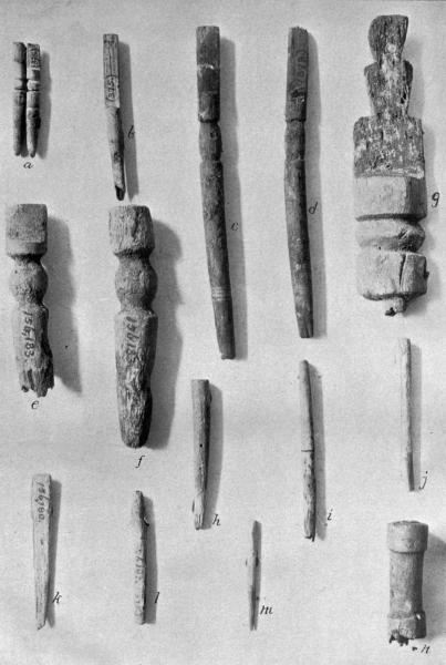 PL. CLXXIV&mdash;
PAHOS OR PRAYER-STICKS FROM SIKYATKI