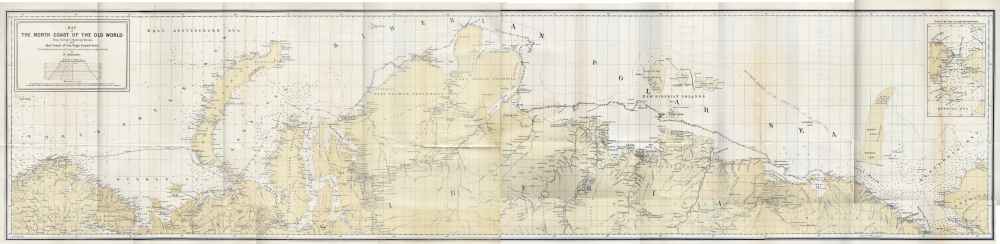 Map of the North Coast of the Old World from Norway to Behring's
    Straits,