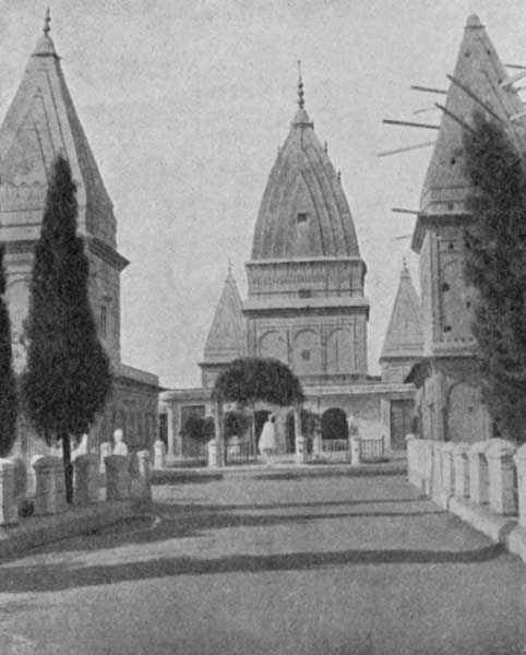 Fig. 37. Raghun&aacute;th Temple, Jammu.