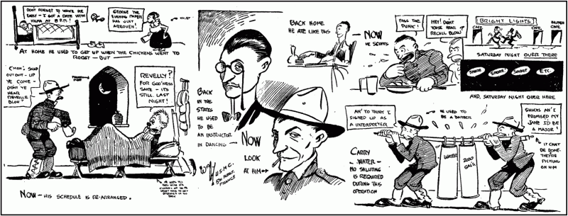 THEN AND NOW&mdash;WAR MAKES AN AWFUL DIFFERENCE&mdash;BY WALLGREN