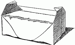 Fig. 93&mdash;Fold the tips of the points inward.