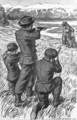 See p 66
SUDDENLY DROPPING TO HIS KNEE HE FIRED WITHOUT LONGER HESITATION
