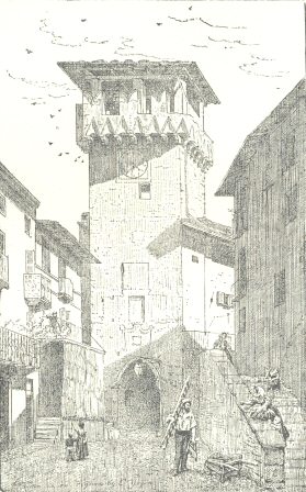 Medi&aelig;val Tower at Lanzo