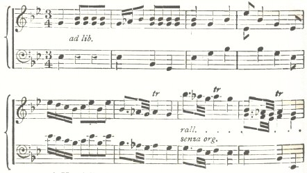 Score from Handel&rsquo;s third set of organ Concertos, No. 3