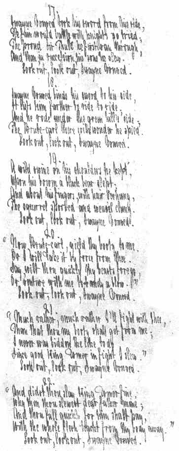 Manuscript of Svend Vonved&mdash;1830
