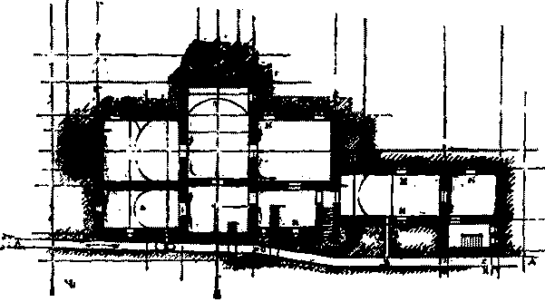 Fig. 21.&mdash;Plan des caves de la maison.