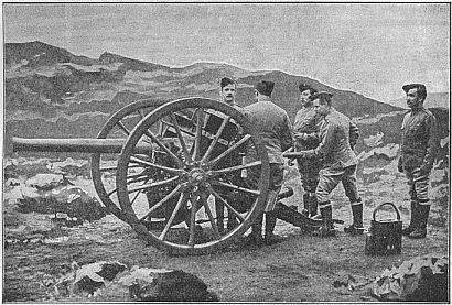 Types of Arms&mdash;15-pounder Field-Gun. Photo by Cribb,
Southsea.