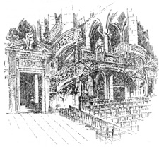 Interior St. �tienne du Mont.