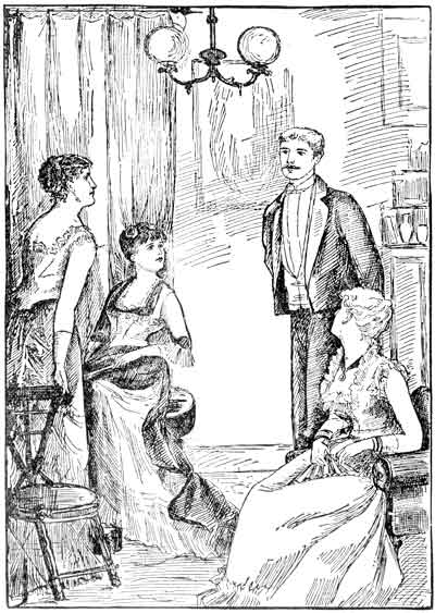"Dr. Vaughan was ushered
into their presence."&mdash;page 209.
