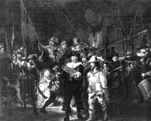 Fig. 15. The Night Watch. Rembrandt. Ryks Museum,
Amsterdam