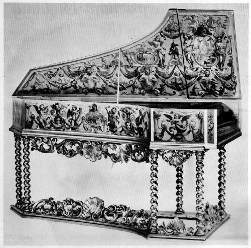 Figure 1.&mdash;Outer case of Albana harpsichord.