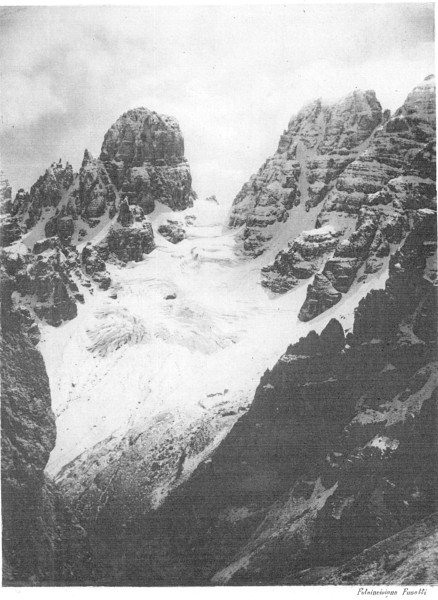 Piz Popena e Monte Cristallo dal Passo Sch�nleiter (versante Nord)