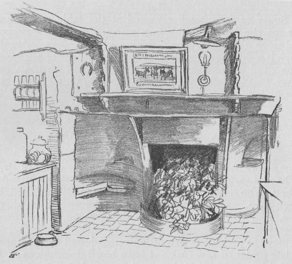 A corner in the White Hart, Witley, known as George
Eliot's corner.